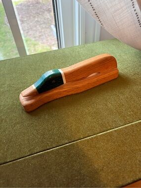 Vintage Handcrafted Wooden Duck Nutcracker “Nut Quacker”